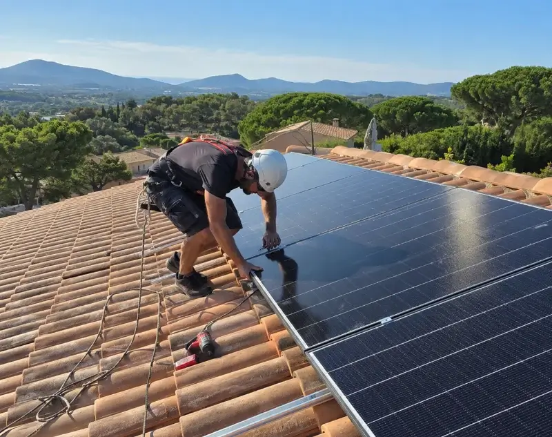 Installateur panneaux solaires Minzac — pose photovoltaïque sur toiture